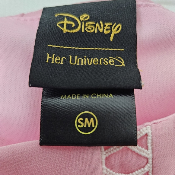 Disney Pink Off-Shoulder Spaghetti Strap Dress for Girls - Picture 6 of 6